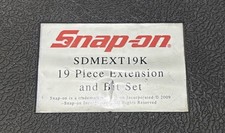 Snap On 19 pc 1/4