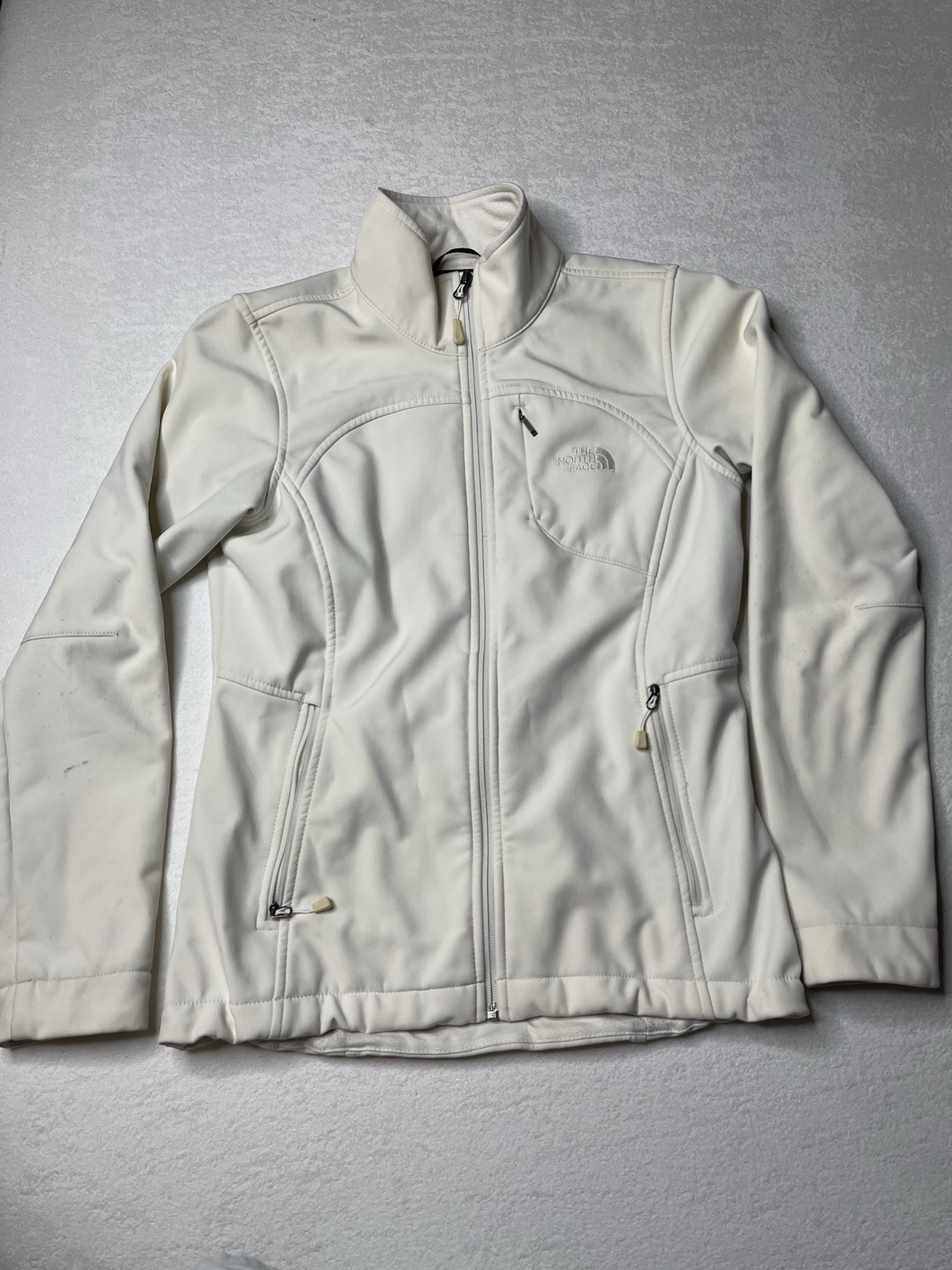 Northface Soft shell Jacket White color Size smal… - image 1