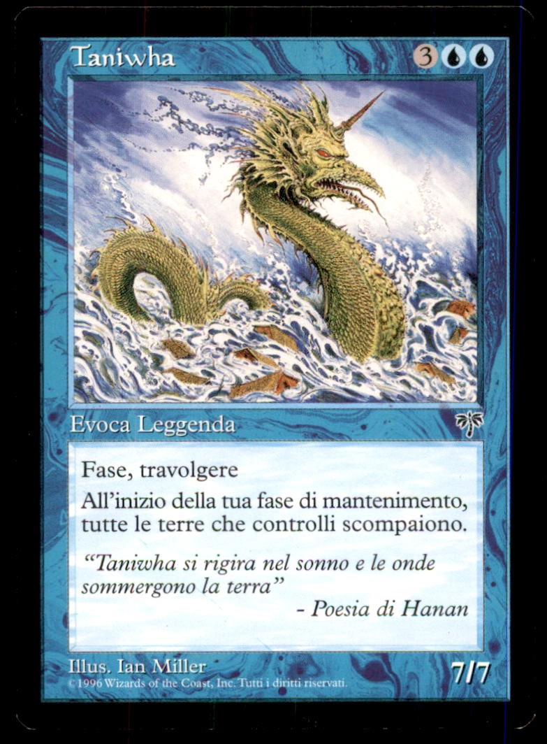 Taniwha LP Light Play Mirage MTG [12274]