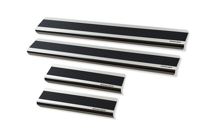 Steel Door Sill Protector for do Toyota Highlander IV (2019-)