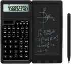 Scientific Calculator with Notepad, 10-Digit Display, Solar Powered School Use