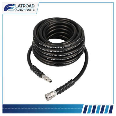 #ad #ad 50FT 3 8quot; Hot Water Pressure Washer Hose Rubber Power Washer Hose 4800psi $70.01