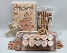 Capybara Kawaii Stationery Gift Set Notebooks...