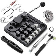 Ring Bender Ring Bending Tool for Spoon Rings Jewelry Making Kit with Nylon Dies