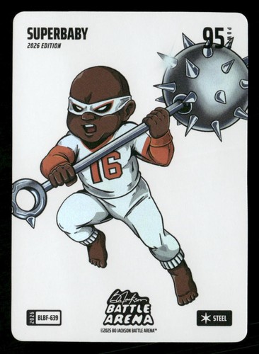 2026 Bo Jackson Battle Arena SUPERBABY Rafael Devers Blizzard Battle Foil Steel