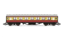 Hornby TT4037A TT Gauge LMS 57ft Period III Corridor Third Coach M1842M BR Crims