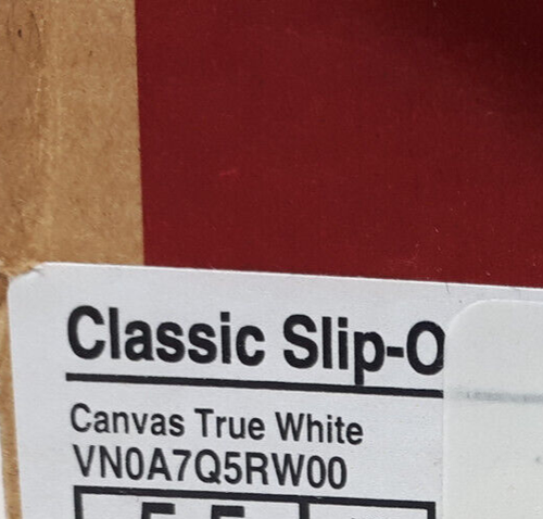 Vans Classic Slip-On Stackform Stacked Platform Shoe Sneaker White Womens Size - 第 9/11 張圖片
