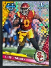 2023 Bowman University Chrome Football X-Fractor - Pick A Card