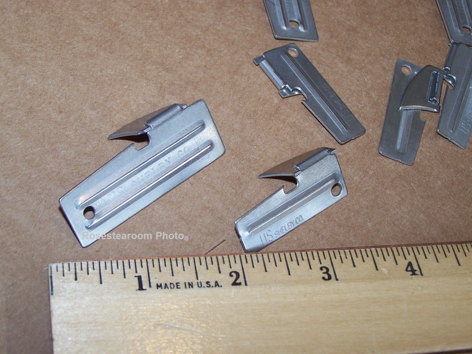 P50 Pro Confezione Da 20 Apriscatole Militari P51 Originali - Esercito USA, Modello Shelby Co, Per Sopravvivenza Apriscatole Militare P51 - Foto 4