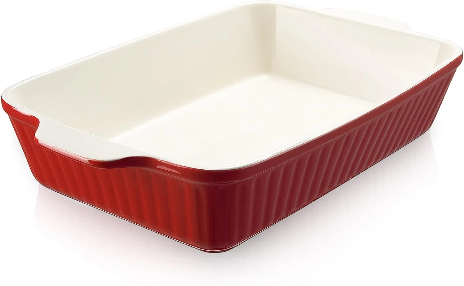 Baking Dish Deep 9X13-Inch Casserole Dishes for Oven135 Oz Ceramic Baking Pan