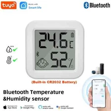 Bluetooth Temperature Humidity Sensor Lcd Thermometer Electric Hygrometer New