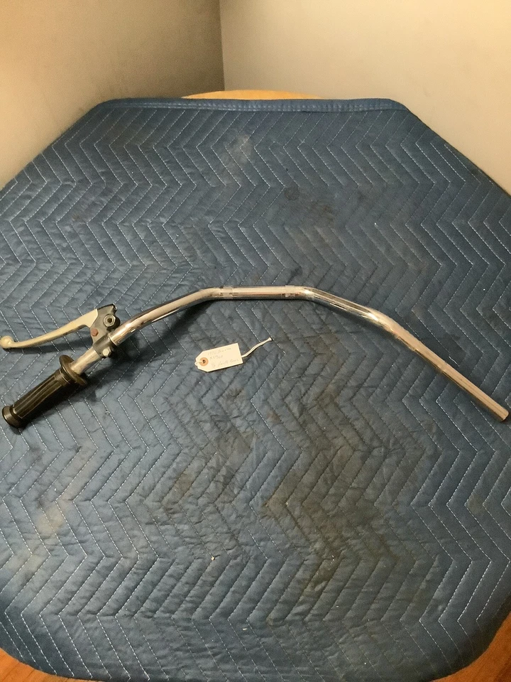 Manillar Yamaha XS360 XS 360 XS400 1976-77 con percha de embrague Foto 2 de 4