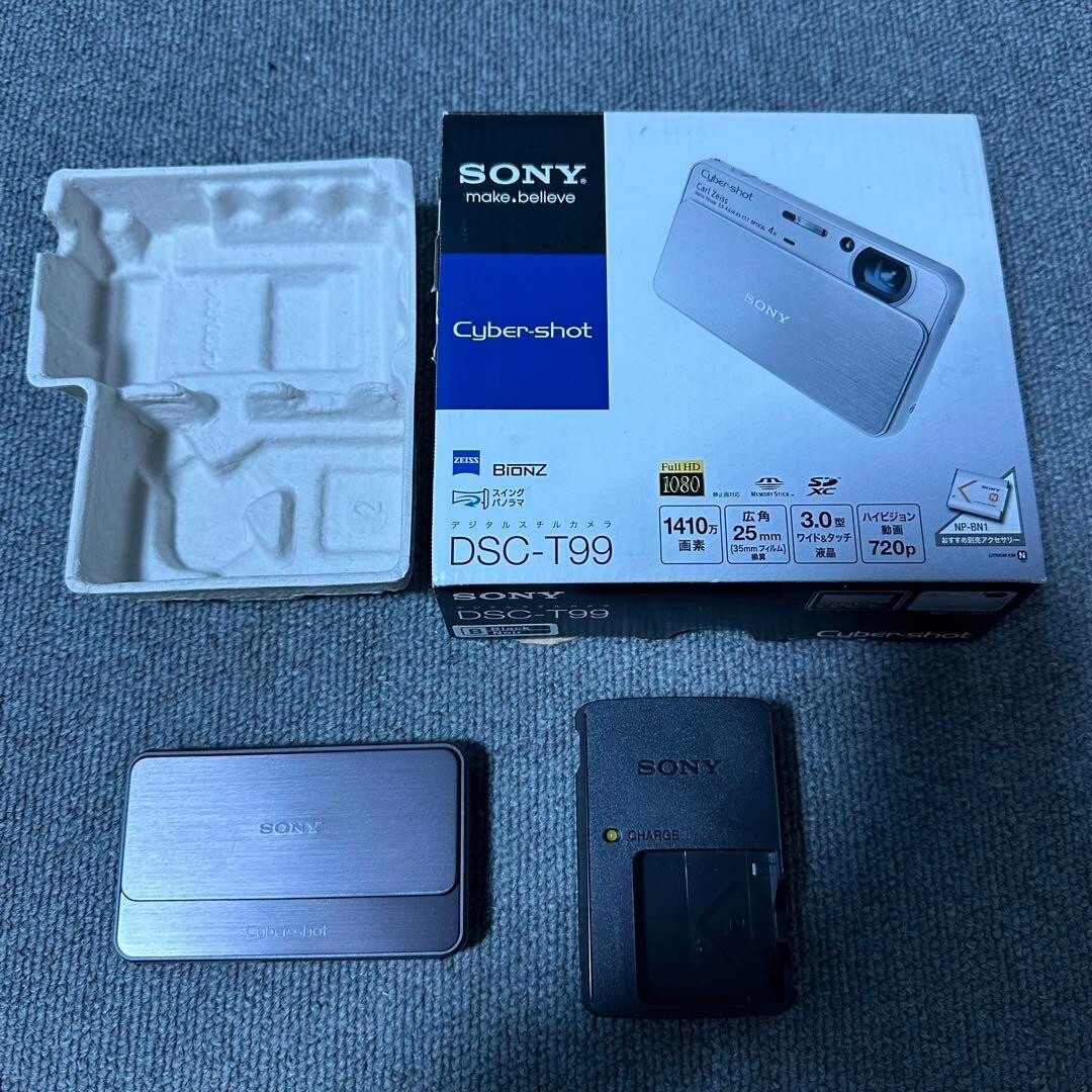 NEAR MINT】SONY DSC-T99 Digital Camera Black Cyber Shot only NEAR MINT】SONY DSC-T99 Digital Camera Black Cyber Shot only