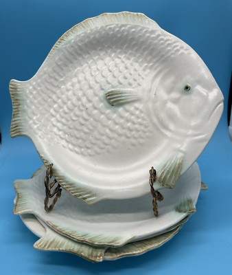 Shorter And Sons Stoke On Trent Covered Fish Bowl + 4 plates