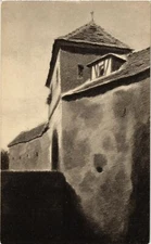 Old postcard AK Rothenburg- Am Rodertor GERMANY (941006)