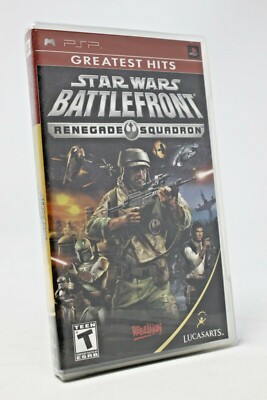 Star Wars - Battlefront: Renegade Squadron - PSP - Shooter Game - NEW - See Desc