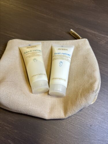 New Aveda Hand & Foot Relief 1.4 oz with Pouch