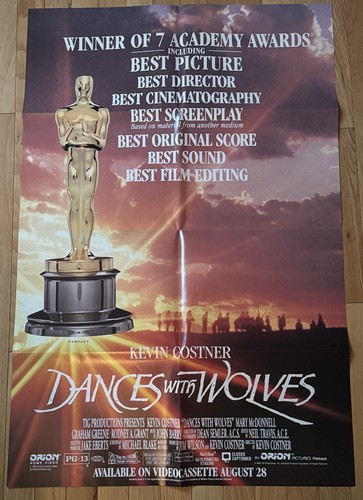 Dances With Wolves (Very Rare Home Video Promotional Kit) Kevin Costner - Picture 14 of 14