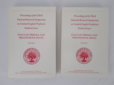 Proceedings of Third National Research Symposium Volumes 1 & 2 Limited English