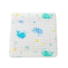 Newborn Washcloth Gauze Muslin Square Bath Towel Wash Cloths 6 Layers Blanket