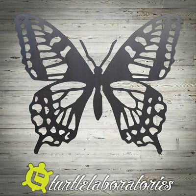 Butterfly Plasma Cut Metal Wall Art Hanging Home Decor Garden