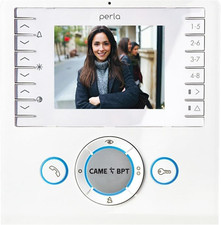 Bpt Perla Videocitofono Viva Voce Con Display LCD DA 3.5" BIANCO, Immagini Chiar