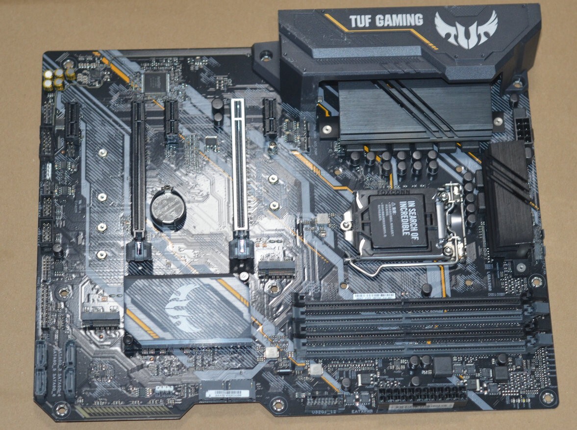 ASUS TUF GAMING B460-PLUS Motherboard Supports 128GB DDR4