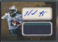 2011 Topps Inception #AJP-EG Edmund Gates Rookie Jumbo Patch Autographs #/599