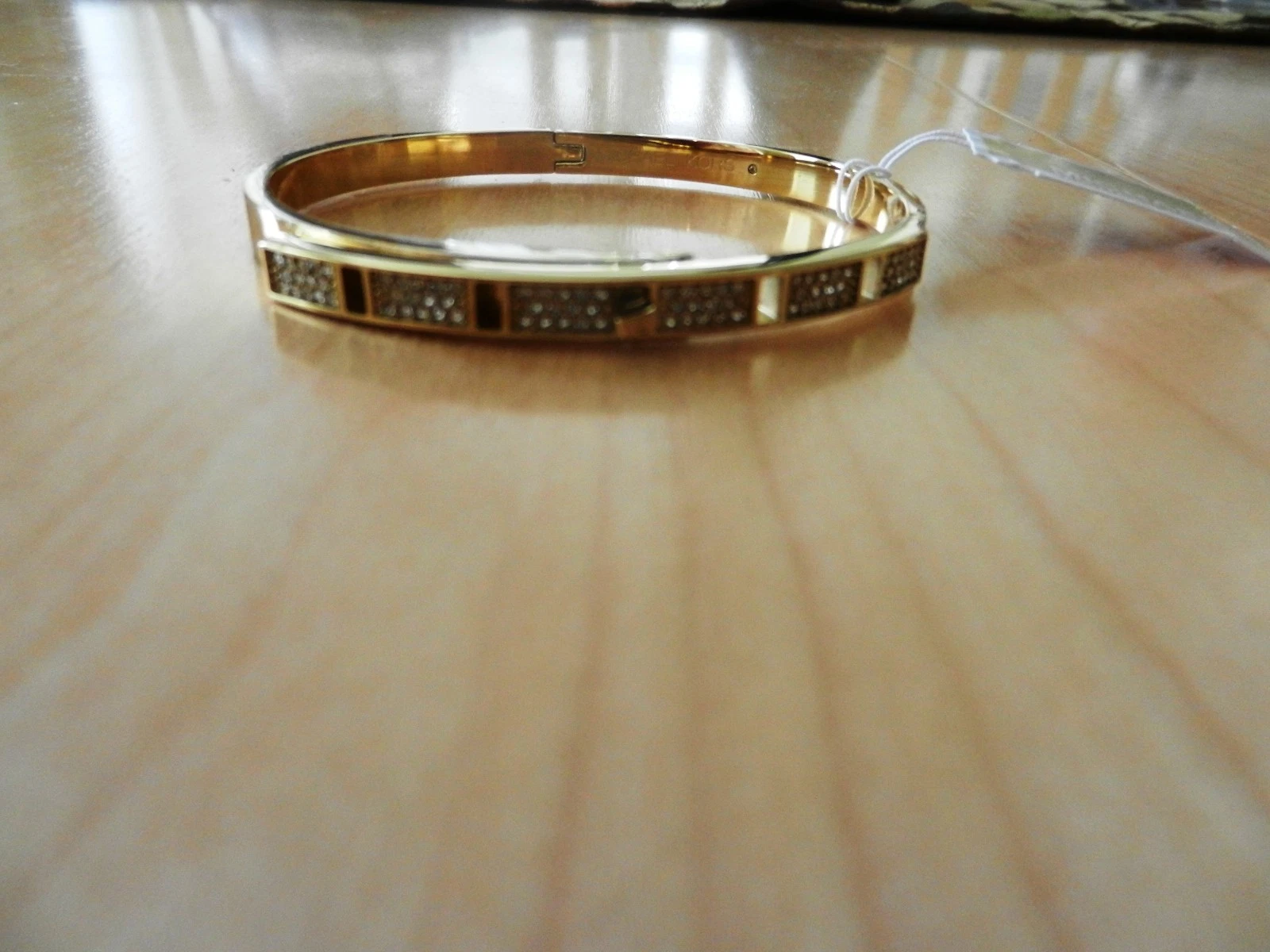 Bracciale Michael Kors Crystal Pave Turnlock Cerniera Prezzo al pubblico consigliato $125