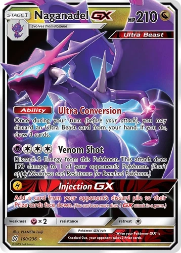 Naganadel GX 160/236 Sm-Unified Minds