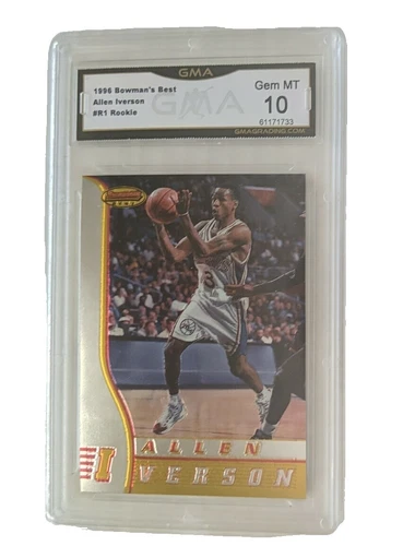 Topps Allen Iverson Basketball Rookie Sports Trading Cards & Accessories