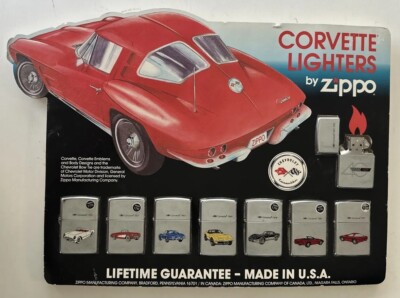 Zippo ライター Corvette  未使用（2個セット） Zippo ライター Corvette 未使用（2個セット） 安いzippo corvetteの