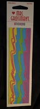 Vintage Mrs. Grossman's Stickers 1 Package 3 Sheets RARE 1999