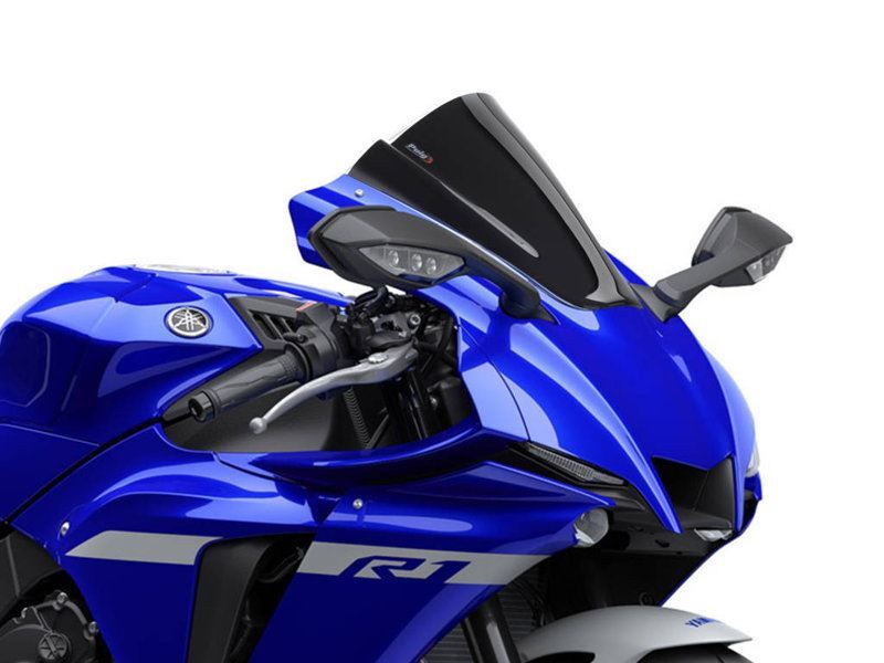 Puig Black Z-Racing Screen Yamaha YZF R1 2020-2025