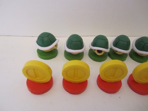 Nintendo Super Mario Bros 20 pezzi di ricambio per scacchi cake topper - Foto 6 di 6