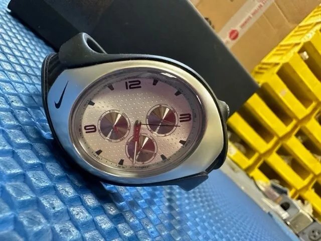 nike 3i triax watch rare Yasoo Moto silver y2k Tokyo edition
