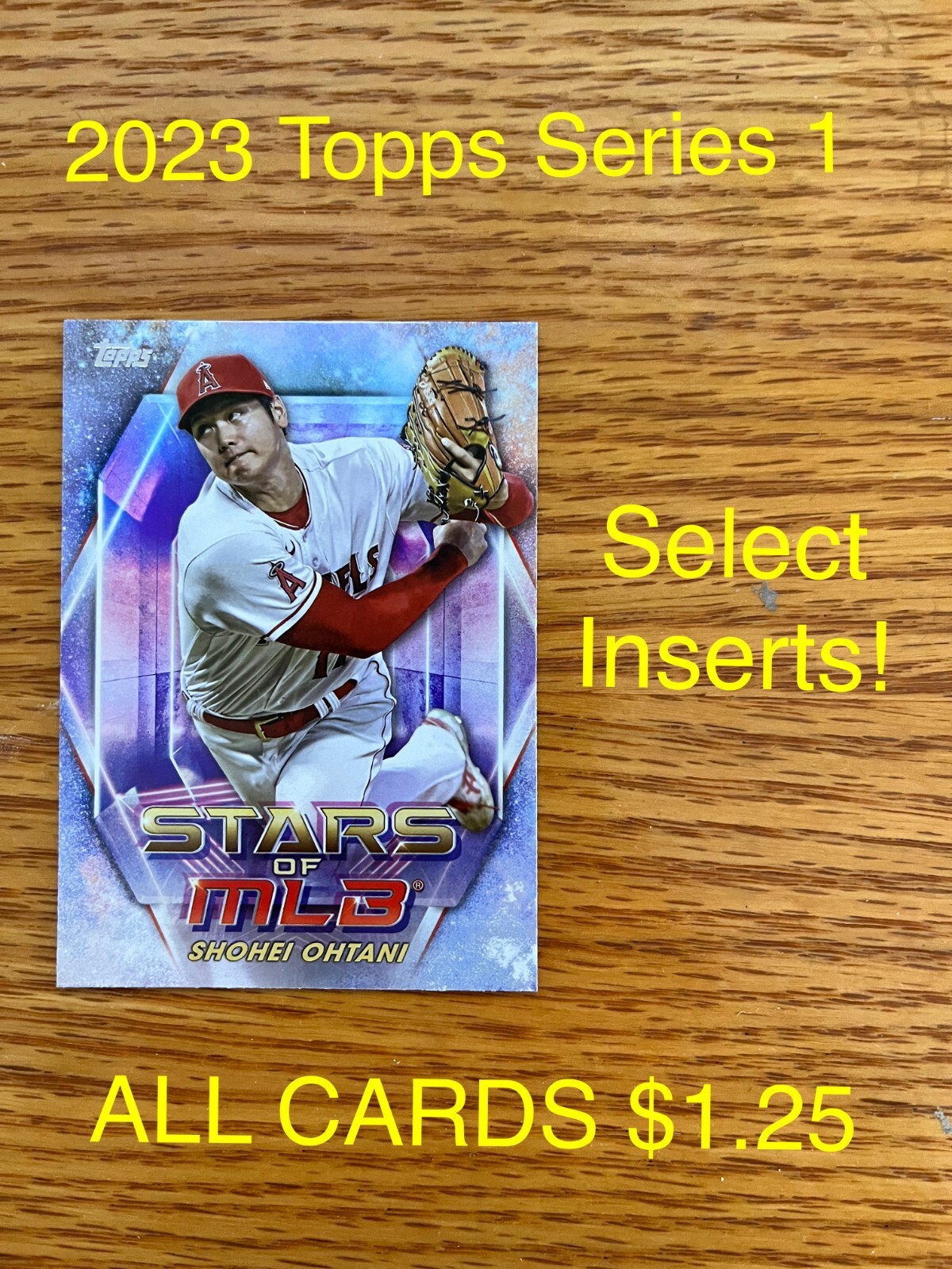 2023 Topps Series 1 Baseball INSERT CARDS *Read Description* (ALL
