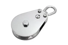 PULL-PRO SWIVEL EYE BLOCK HILOAD, 3/8" W, 6.0", BU, 316 SS