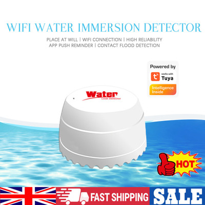 TUYA WiFi Water Leak Detector Flood Sensor Water Tank Full Water Linkage Alarm