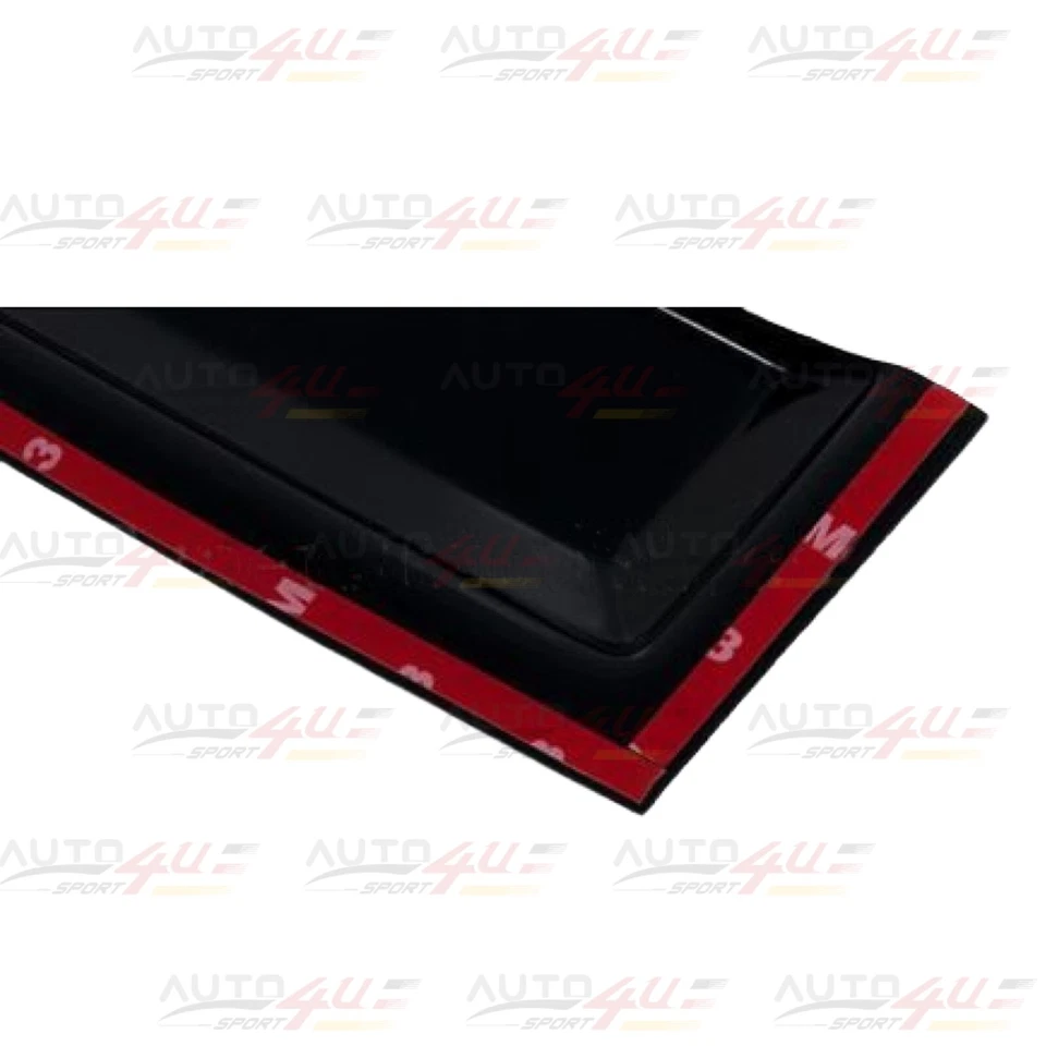 Para 2010-15 Lexus RX350 viseiras de janela protetores de vento chuva sol com acabamentos de impressão de carbono - Imagem 2 de 4