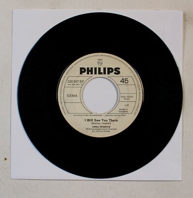 Linda Kendrick I Will See You There GER 7inch Vinyl Single 1969 Rare WL Promo!