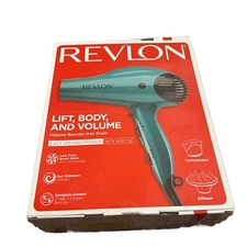 Revlon Professional Ionic Hair Blow Dryer Blower 1875W Volume Boost w/ Diffuser