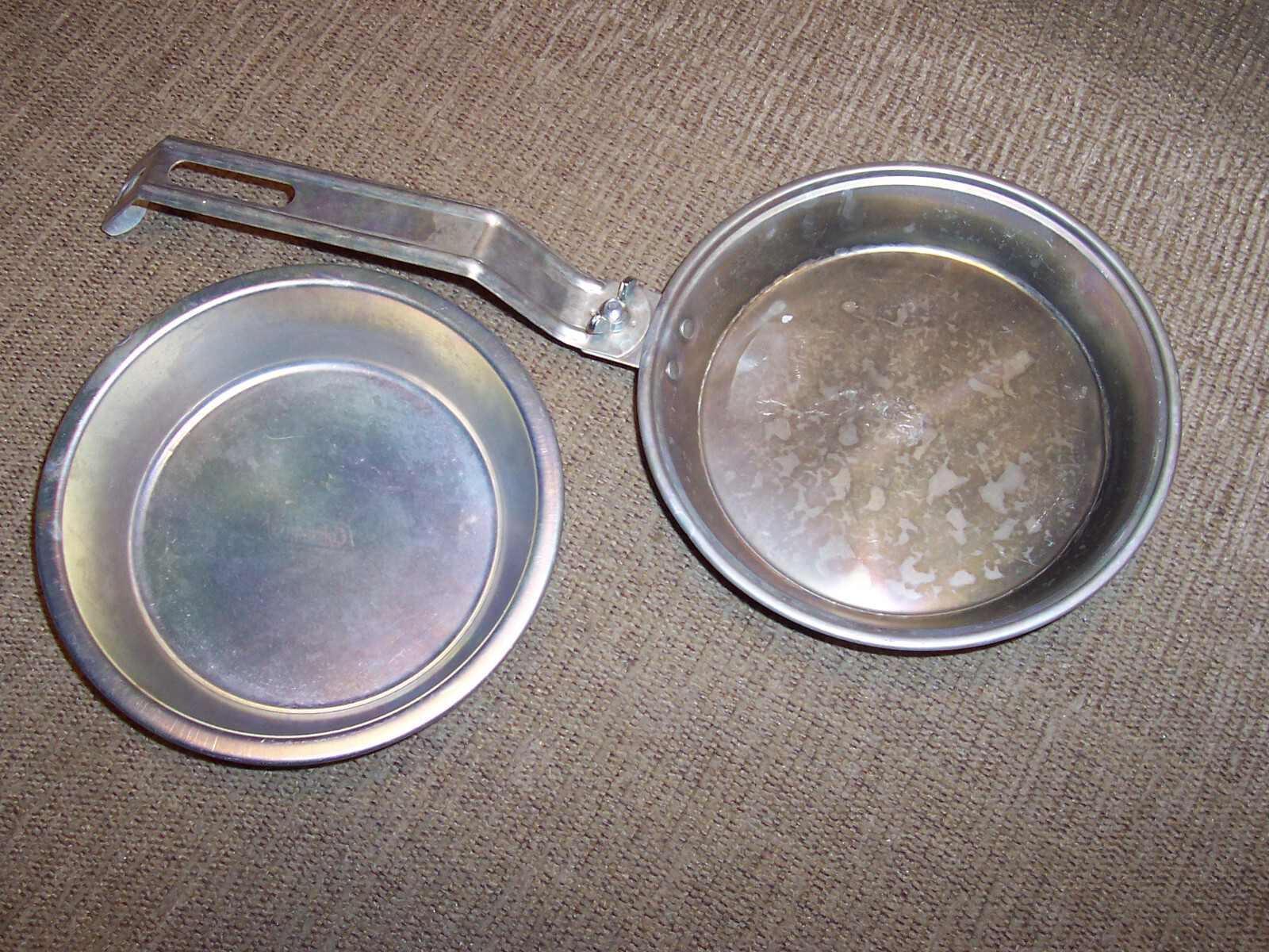 Coleman 5 Piece Aluminum Mess Kit Camping Hunting Hiking Cooking Tools