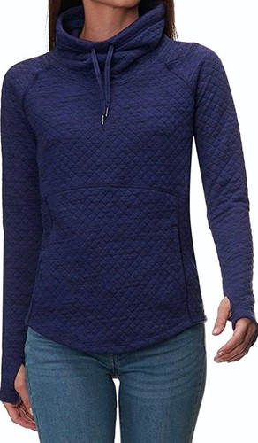 Long Sleeve Running Cowl Pullover 