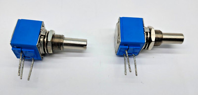 MENGE 2 BOURNS 250K LINEARPOTENTIOMETER 1/4'' METALLWELLE