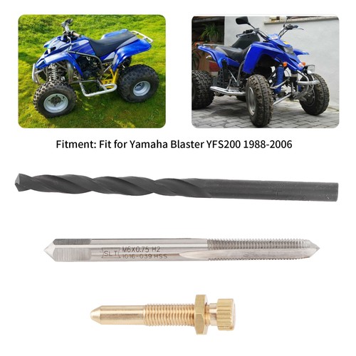 Idle Screw Kit Carburetor Repair Tool With Drill Tap For Blaster eBay