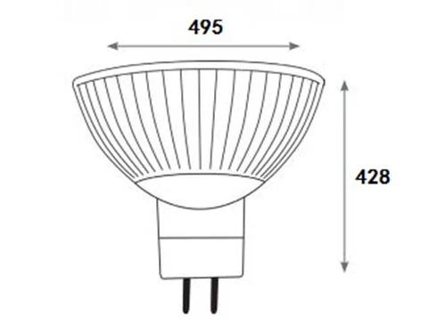 12V LED Bulbs MR16 5W COB Aluminium Spike Lights Waterproof Garden Outdoor Beam - Picture 3 of 4