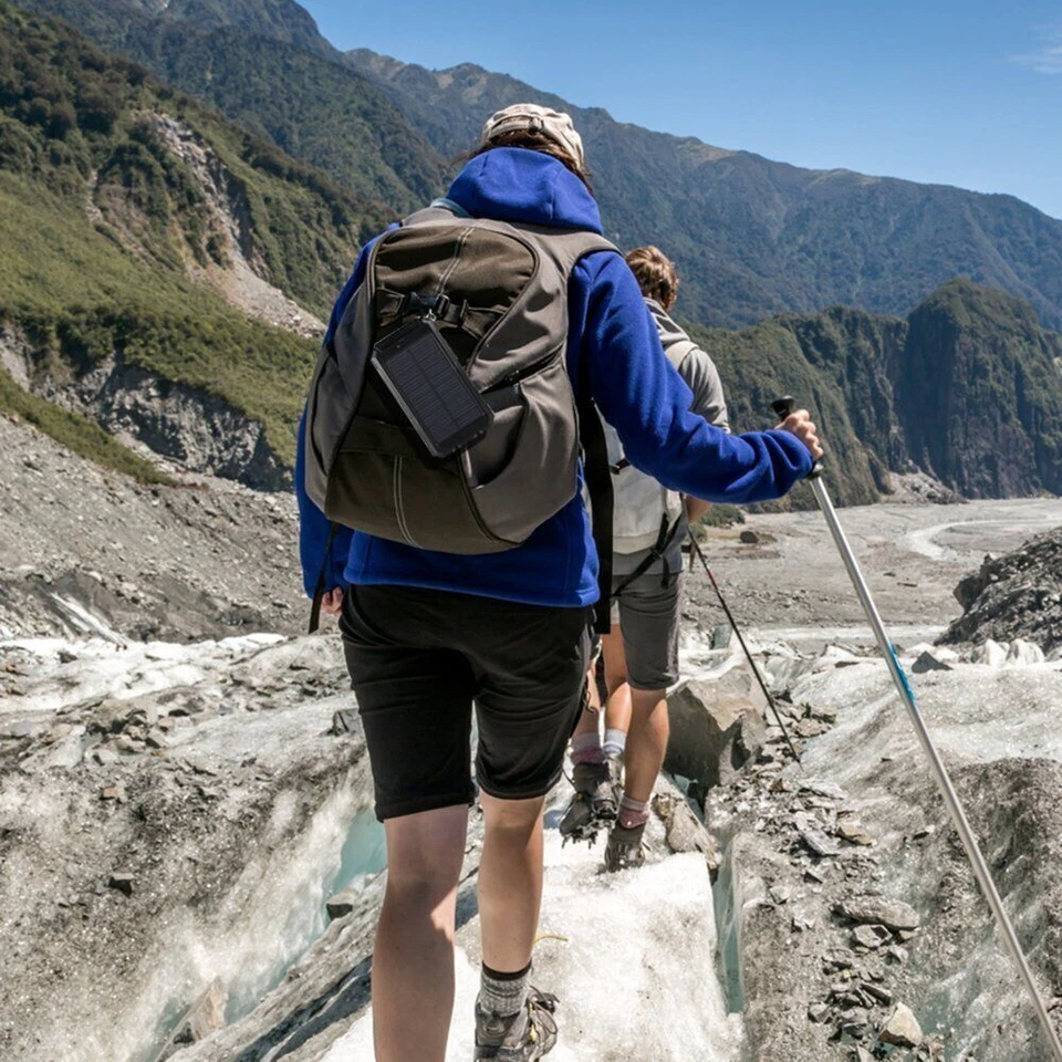 2025 Super Large Capacity USB Portable Charger Solar Power Bank for Cell Phone - Image 4 of 4