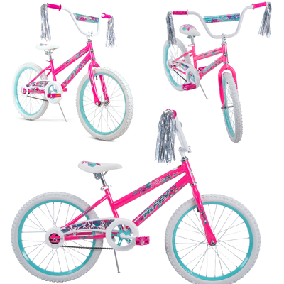 pink sparkly bike