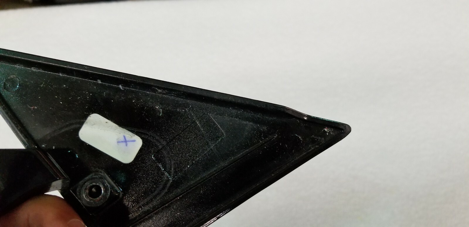 FERRARI 458 ITALIA 488 GTB PASSENGER RIGHT DOOR TRIANGLE COVER OEM 81486300